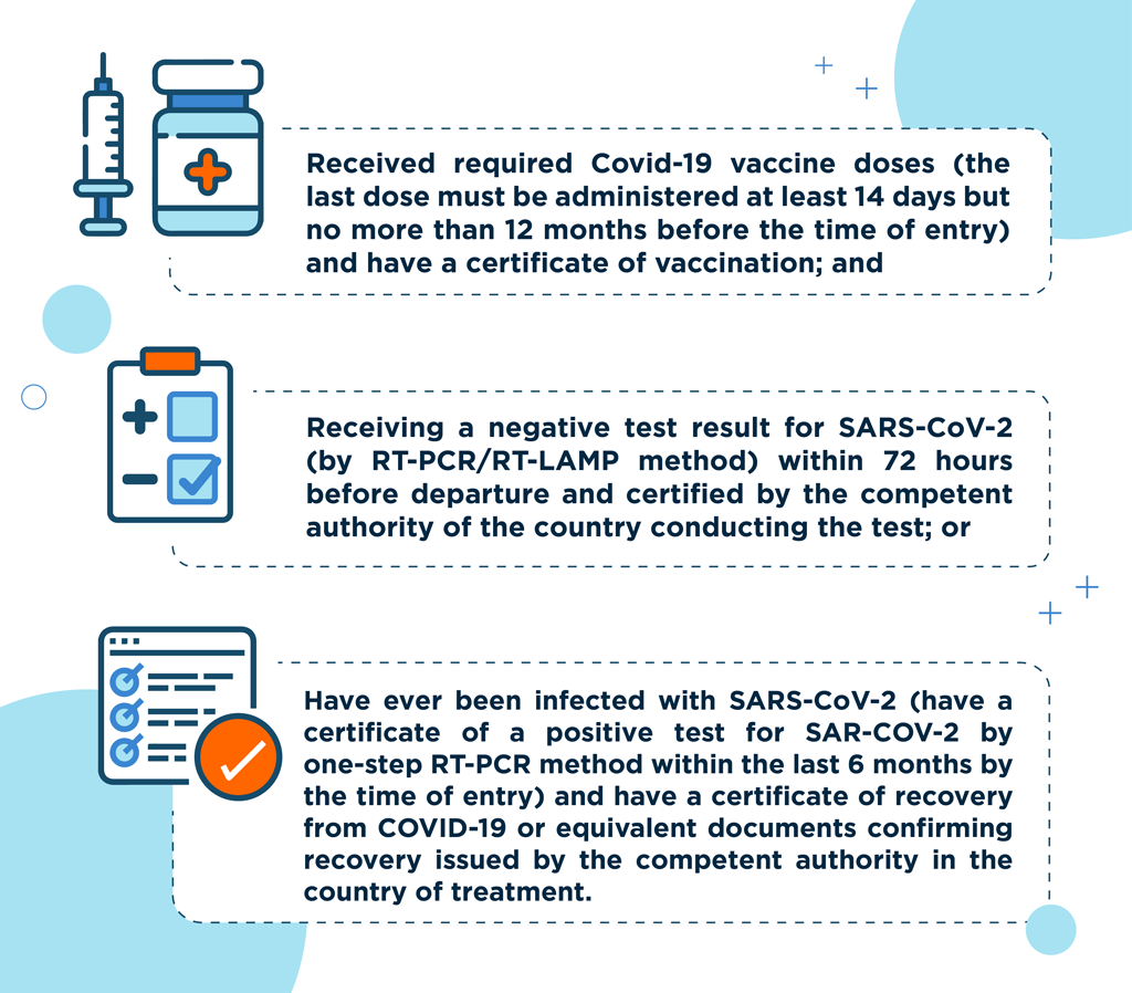 Reducing the time of concentrated medical quarantine to 7 days for fully COVID-19 vaccinated arrivals